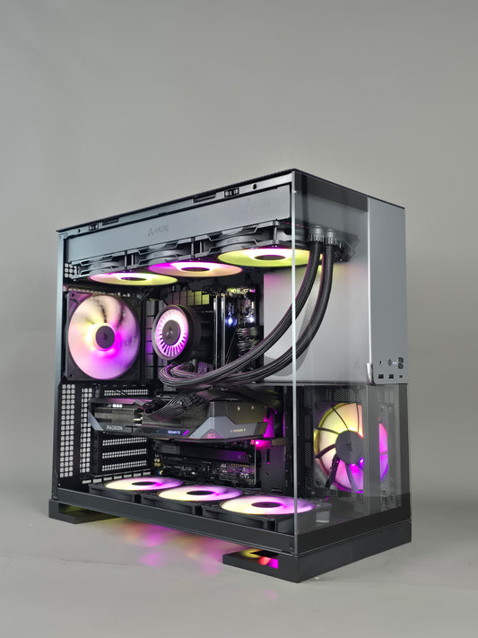 Geometric BG - Gaming PC Ryzen 7 7800X3D RX 9070XT