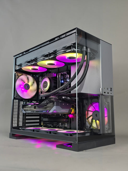 Geometric BG - Gaming PC Ryzen 7 7800X3D RX 9070XT