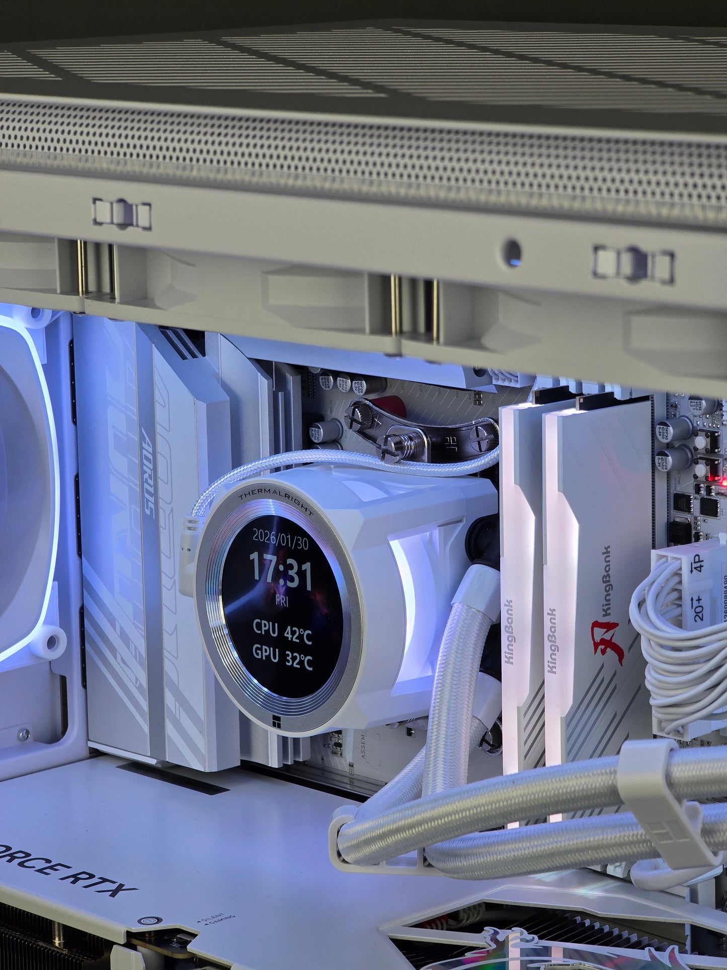 'SNOW WHITE 2.0' Gaming PC Ryzen 7 9850X3D RTX 5080