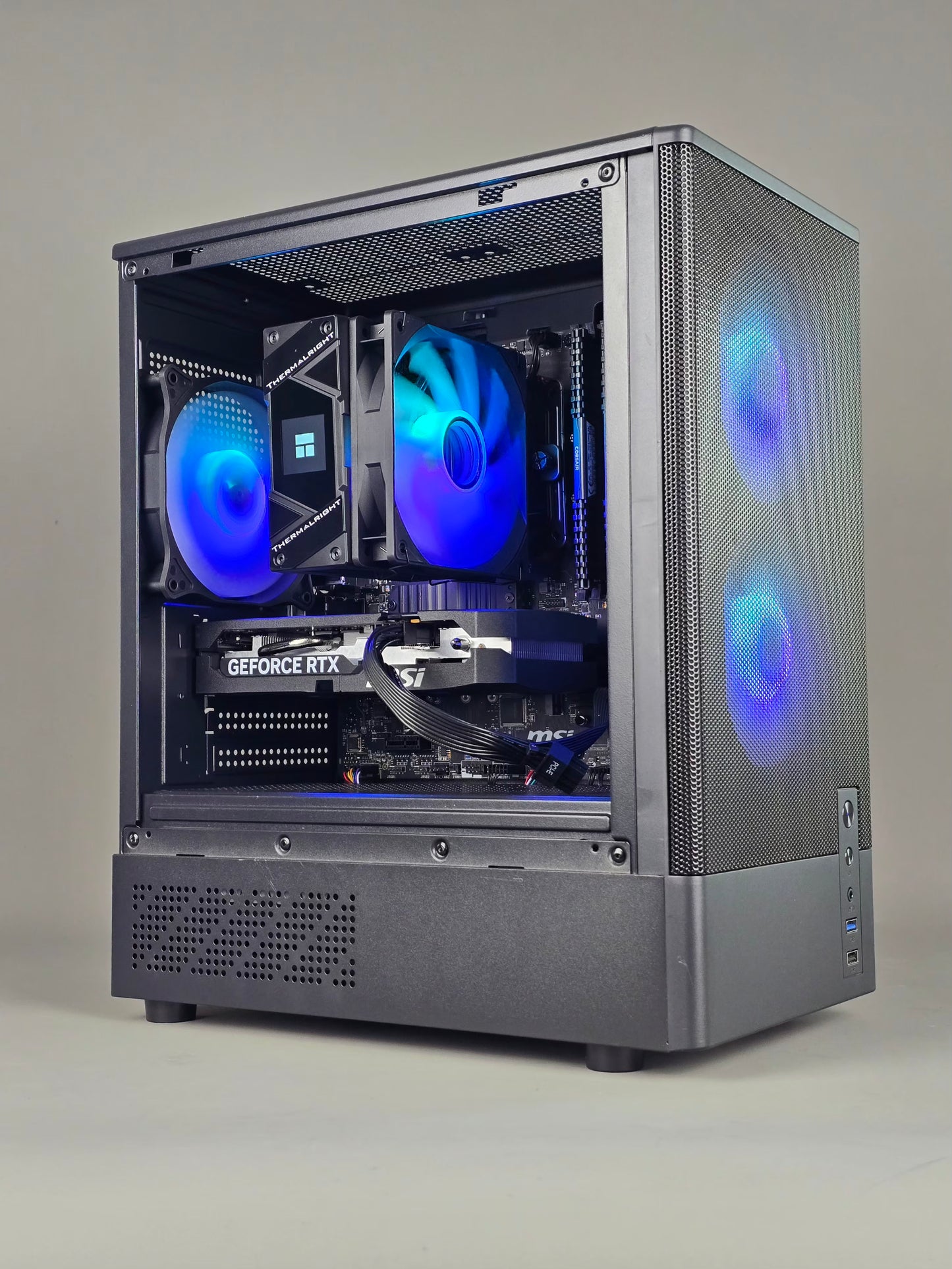 CLICK Gaming PC Ryzen 5 5500 RTX 5050 1080p High FPS Gaming
