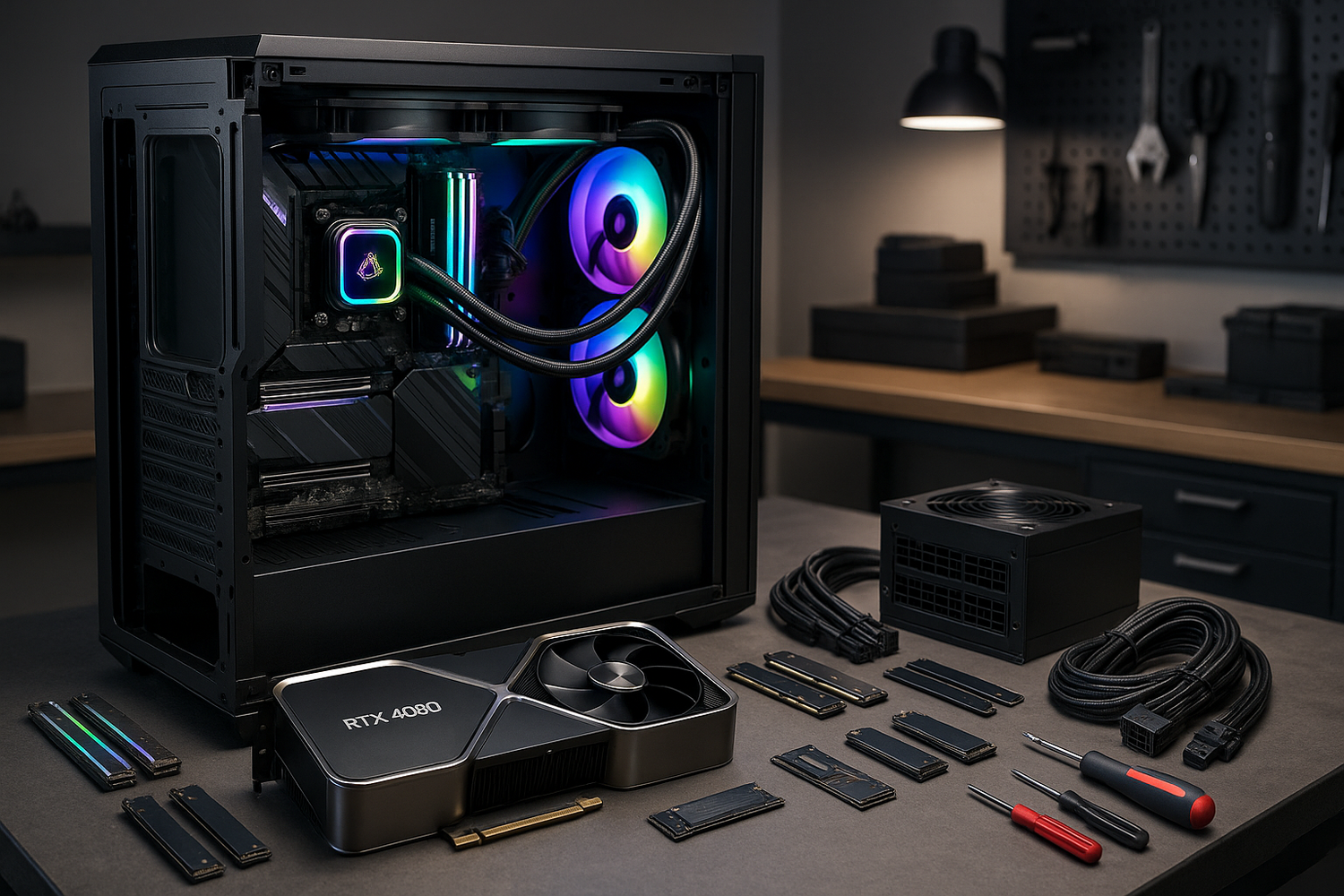 assembling a high end gaming PC with High end parts