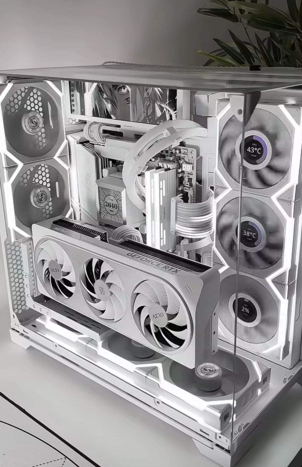 Glacier Gaming PC Ryzen 7 9800X3D RTX 5070 Ti – photo 3