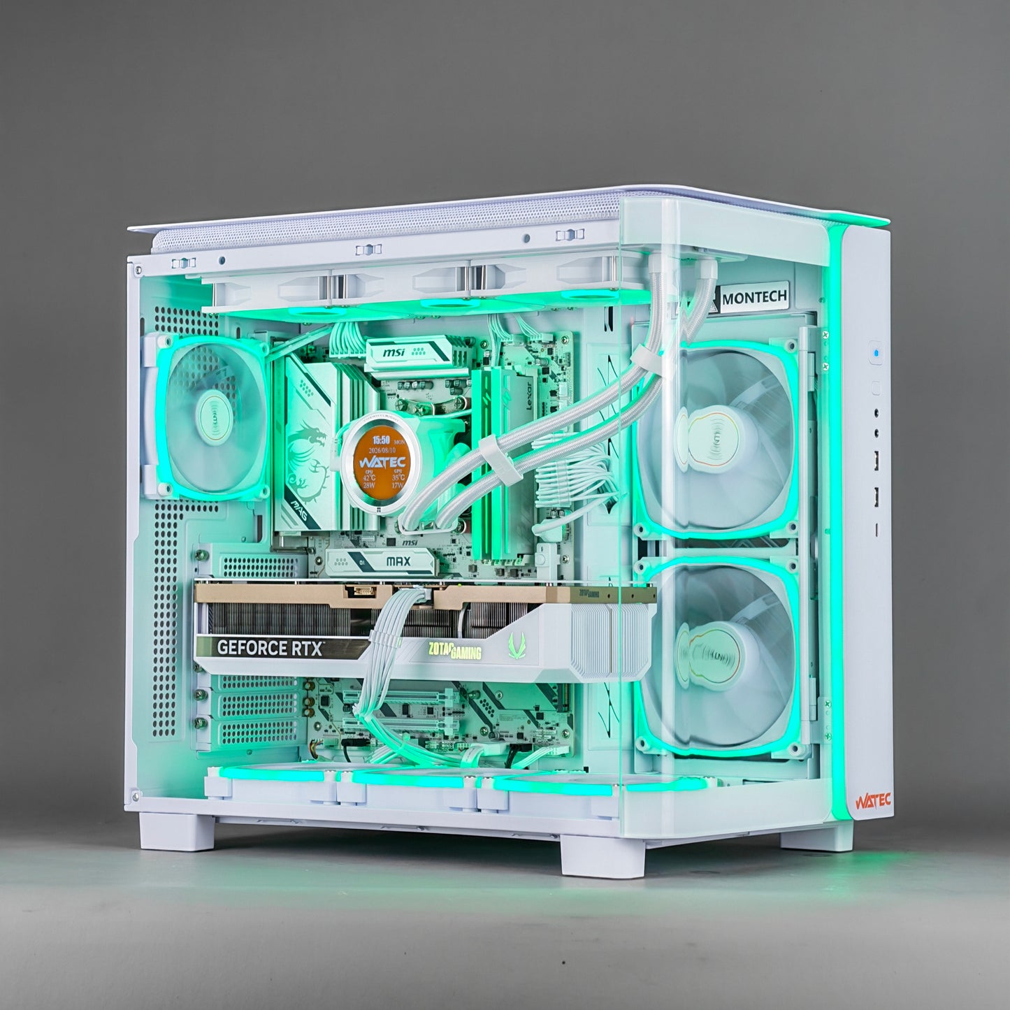'SNOW WHITE 2.0' Gaming PC Ryzen 7 9850X3D RTX 5080