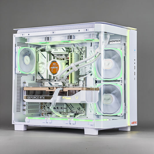 'SNOW WHITE 2.0' Gaming PC Ryzen 7 9850X3D RTX 5080