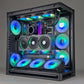 'FROST' Gaming PC Ryzen 7 9800X3D RTX 5090