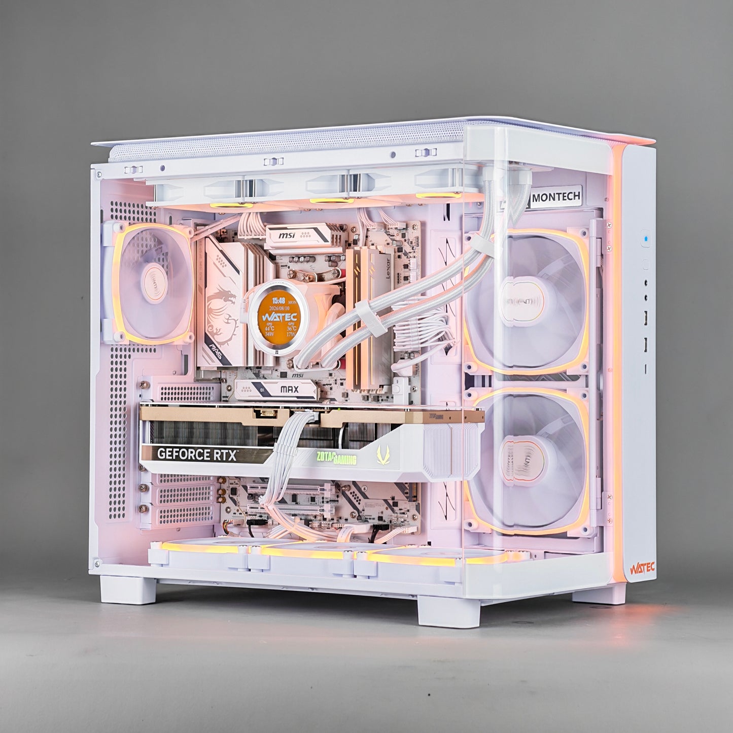 'SNOW WHITE 2.0' Gaming PC Ryzen 7 9850X3D RTX 5080