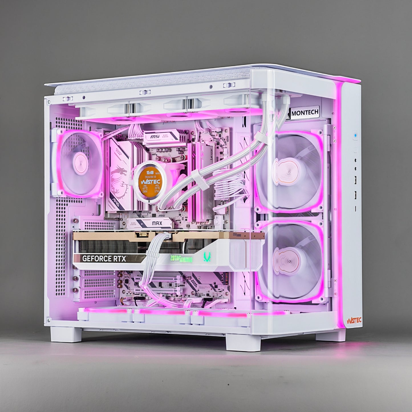 'SNOW WHITE 2.0' Gaming PC Ryzen 7 9850X3D RTX 5080