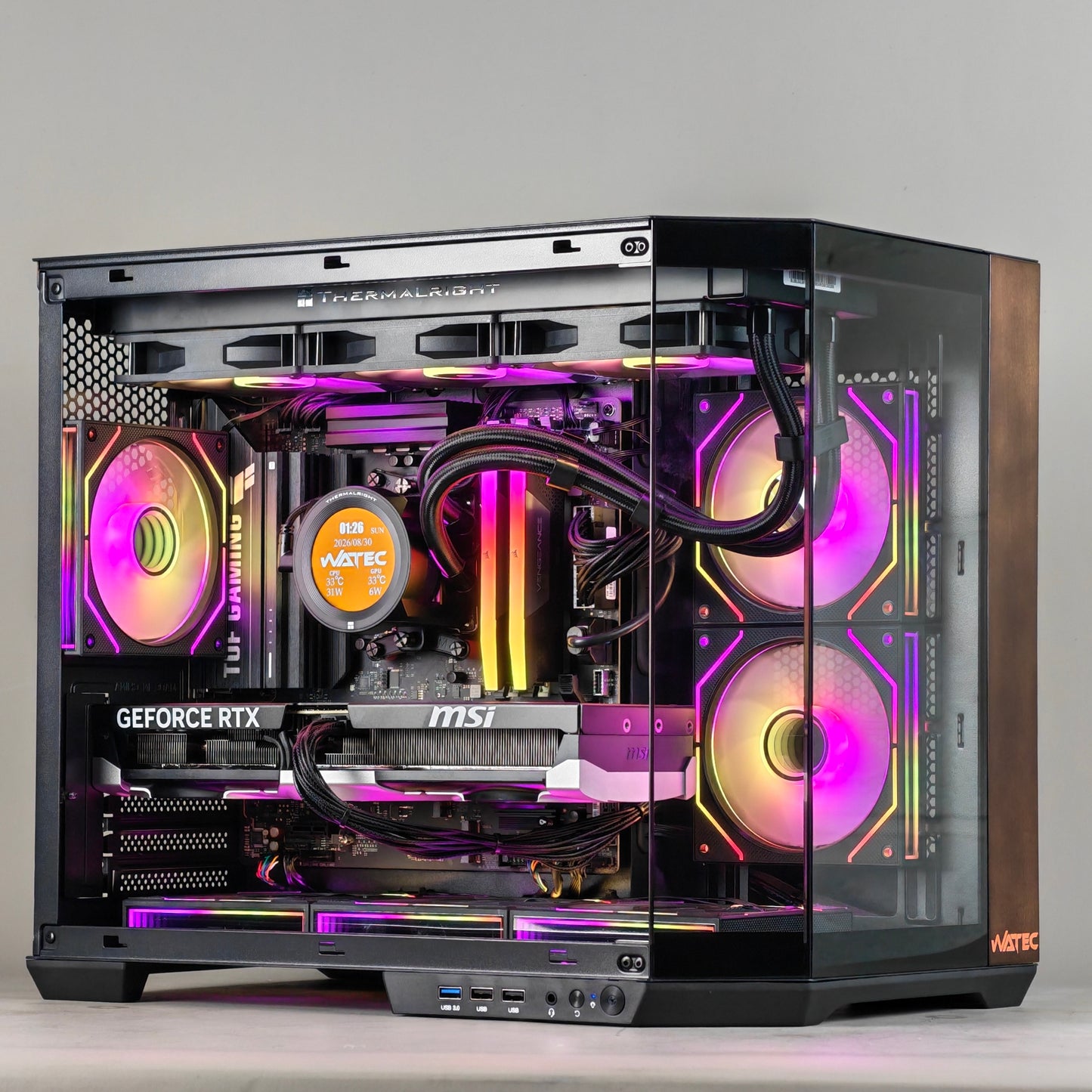 Clutch 2.0 - Gaming PC Ryzen 7 9800X3D RTX 5070ti