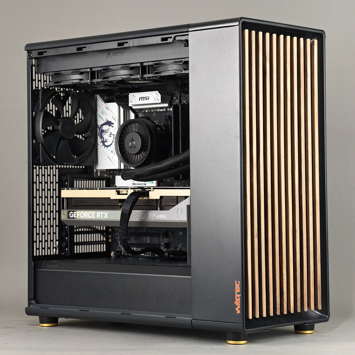 THE WORKER Work/Gaming PC Ryzen 9 9950X RTX 5080 by Wattec